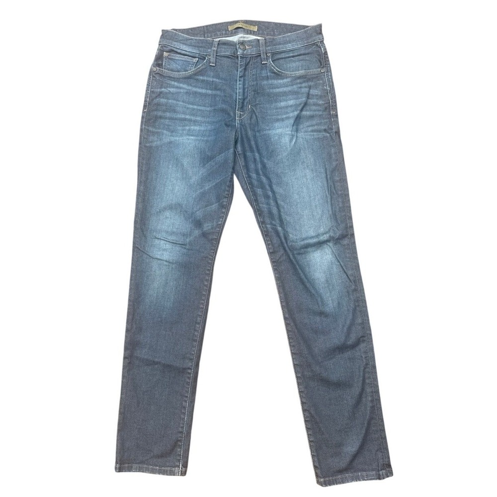 Joe's Jeans Brixton Straight Narrow Men 31 Blue Dark Wash Stretch Denim Good